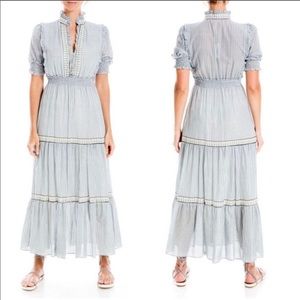 NWT Max Studio tiered maxi dress
